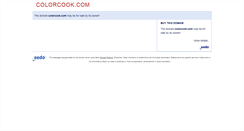 Desktop Screenshot of colorcook.com